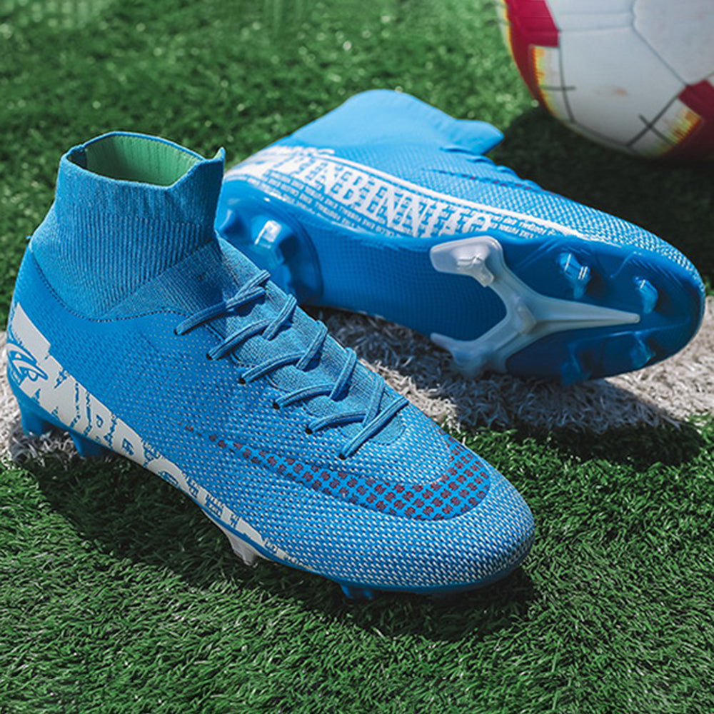 1313 One Pair Mens Soccer Cleats Football Boots Spikes Shoes High-Top Running Walking Athletic Football Boots 1313 One Pair Mens Soccer Cleats Football Boots Spikes Shoes High-Top Running Walking Athletic Football Boots